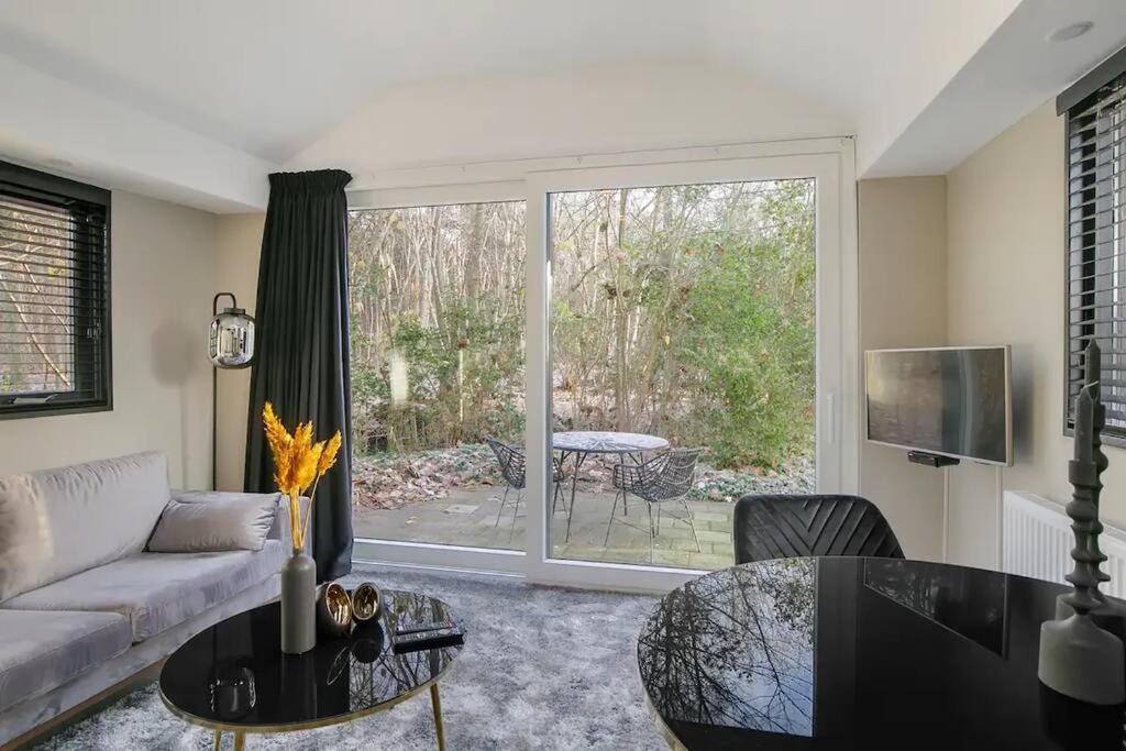 Relaxed Luxe "Boszichthuisje" Met Jacuzzi Bospark Ijsselheide Hattemerbroek Exterior foto